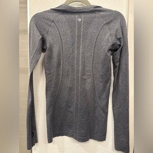 Gray Full Length Swiftly Lululemon Top